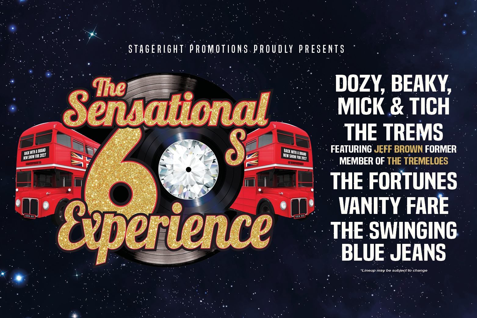 The Sensational 60s Experience
